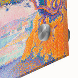 Golfe-Juan by Paul Signac: Colorful Coastal Pointillist Wall Art Print