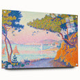 Golfe-Juan by Paul Signac: Colorful Coastal Pointillist Wall Art Print