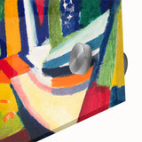 Vibrant Abstract Landscape - Modern Wall Art in Bold Color Palette