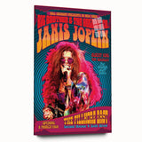 Janis Joplin Retro Wall Art – Vintage 1968 Fillmore East Print