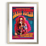 Janis Joplin Retro Wall Art – Vintage 1968 Fillmore East Print