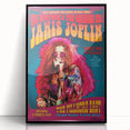 Janis Joplin Retro Wall Art – Vintage 1968 Fillmore East Print