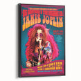 Janis Joplin Retro Wall Art – Vintage 1968 Fillmore East Print