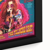 Janis Joplin Retro Wall Art – Vintage 1968 Fillmore East Print