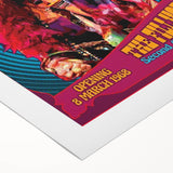 Janis Joplin Retro Wall Art – Vintage 1968 Fillmore East Print
