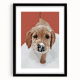 Snow Puppy Nursery Art for Kids - Children's Wall Decor