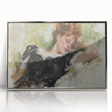 Framed abstract figurative wall art in silver acrylic, showcasing vibrant colors and dynamic shapes, perfect for modern decor and enhancing living spaces.