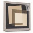 Minimalist Abstract Wall Art – Layered Neutral Square Forms