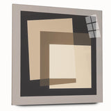 Minimalist Abstract Wall Art – Layered Neutral Square Forms