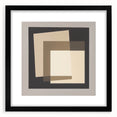 Minimalist Abstract Wall Art – Layered Neutral Square Forms