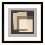 Minimalist Abstract Wall Art – Layered Neutral Square Forms