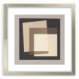 Minimalist Abstract Wall Art – Layered Neutral Square Forms