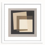 Minimalist Abstract Wall Art – Layered Neutral Square Forms