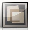 Minimalist Abstract Wall Art – Layered Neutral Square Forms