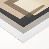 Minimalist Abstract Wall Art – Layered Neutral Square Forms