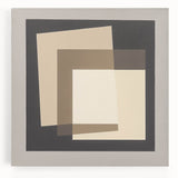 Minimalist Abstract Wall Art – Layered Neutral Square Forms