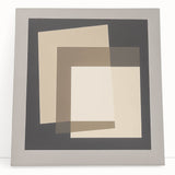 Minimalist Abstract Wall Art – Layered Neutral Square Forms