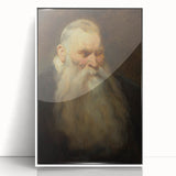 Baroque Portrait of an Elderly Man - Classic Historical Wall Art