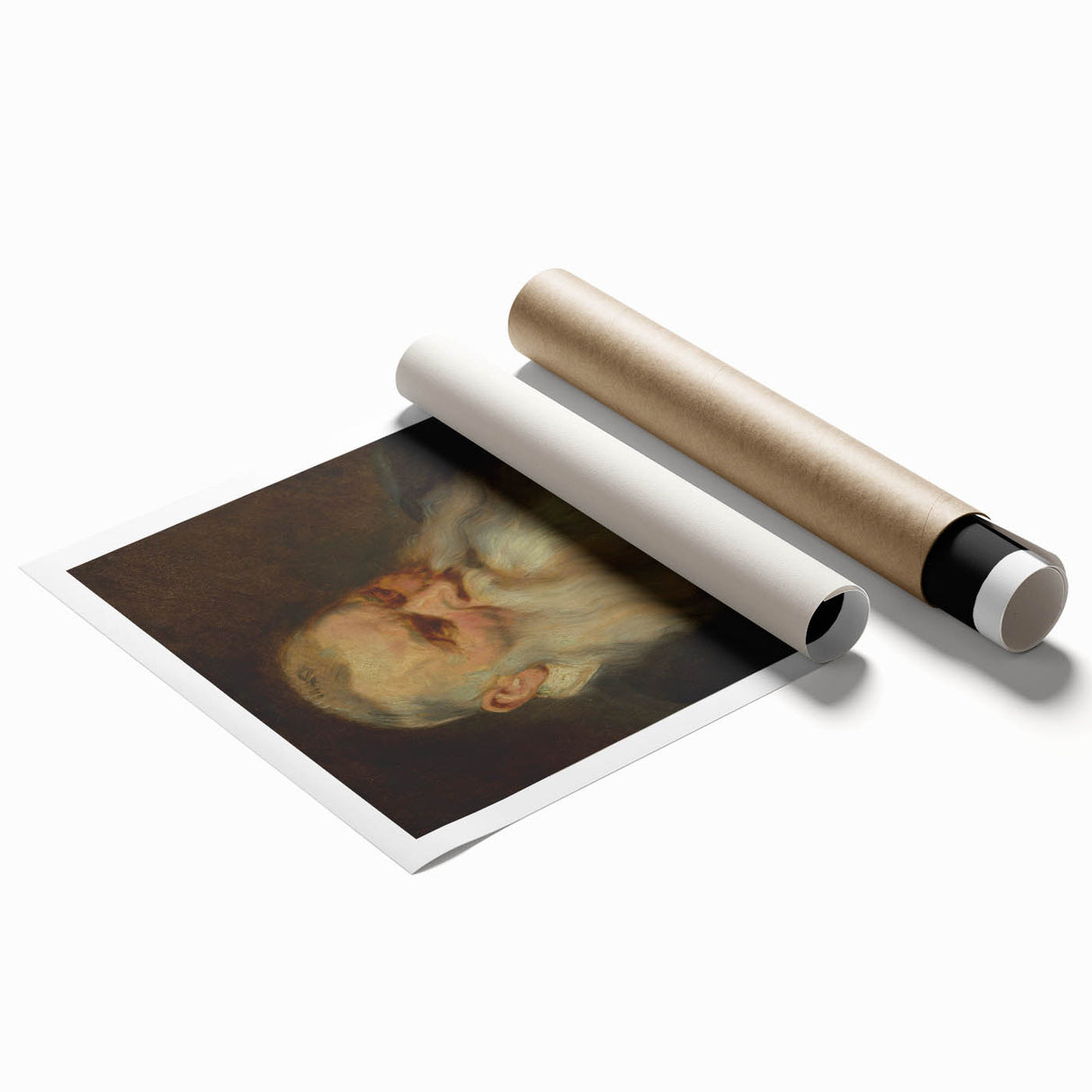 Baroque Portrait of an Elderly Man - Classic Historical Wall Art