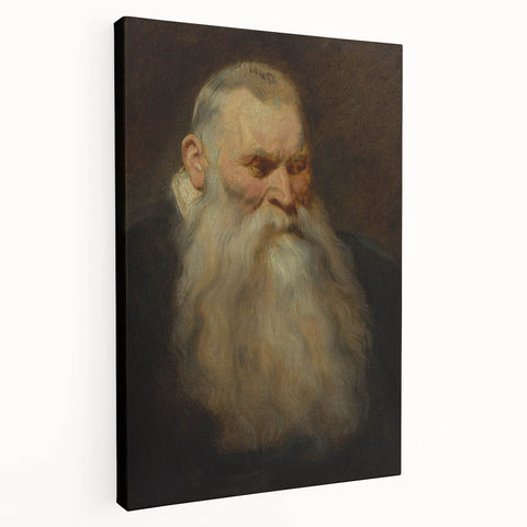 Baroque Portrait of an Elderly Man - Classic Historical Wall Art