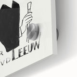 Minimalist Expressionist Wall Art - Monochrome Abstract Design