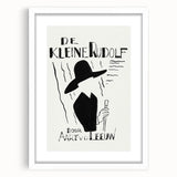 Minimalist Expressionist Wall Art - Monochrome Abstract Design