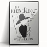 Minimalist Expressionist Wall Art - Monochrome Abstract Design