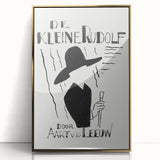 Minimalist Expressionist Wall Art - Monochrome Abstract Design