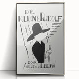 Minimalist Expressionist Wall Art - Monochrome Abstract Design