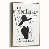 Minimalist Expressionist Wall Art - Monochrome Abstract Design