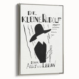 Minimalist Expressionist Wall Art - Monochrome Abstract Design