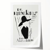 Minimalist Expressionist Wall Art - Monochrome Abstract Design