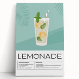 Large black and white stretched canvas featuring assorted kitchenware and cutlery, ideal for kitchen wall art.