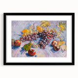 Grapes, Lemons, Pears, and Apples by Van Gogh: Colorful Still Life Art