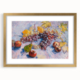 Grapes, Lemons, Pears, and Apples by Van Gogh: Colorful Still Life Art
