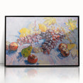 Grapes, Lemons, Pears, and Apples by Van Gogh: Colorful Still Life Art