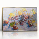 Grapes, Lemons, Pears, and Apples by Van Gogh: Colorful Still Life Art