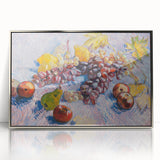 Grapes, Lemons, Pears, and Apples by Van Gogh: Colorful Still Life Art