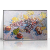 Grapes, Lemons, Pears, and Apples by Van Gogh: Colorful Still Life Art