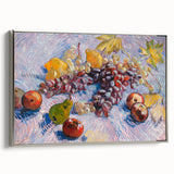 Grapes, Lemons, Pears, and Apples by Van Gogh: Colorful Still Life Art