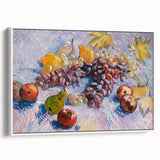 Grapes, Lemons, Pears, and Apples by Van Gogh: Colorful Still Life Art