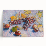 Grapes, Lemons, Pears, and Apples by Van Gogh: Colorful Still Life Art