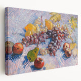 Grapes, Lemons, Pears, and Apples by Van Gogh: Colorful Still Life Art