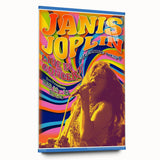 Janis Joplin Retro Wall Art – Vintage 1969 Fillmore West Print