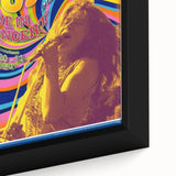 Janis Joplin Retro Wall Art – Vintage 1969 Fillmore West Print