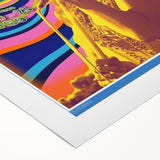 Janis Joplin Retro Wall Art – Vintage 1969 Fillmore West Print