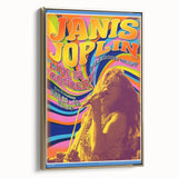 Janis Joplin Retro Wall Art – Vintage 1969 Fillmore West Print