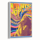 Janis Joplin Retro Wall Art – Vintage 1969 Fillmore West Print