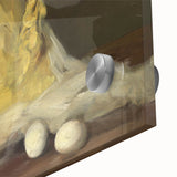 Realism Art Prints - Classical Realism Still Life of Butter and Eggs