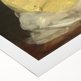 Realism Art Prints - Classical Realism Still Life of Butter and Eggs